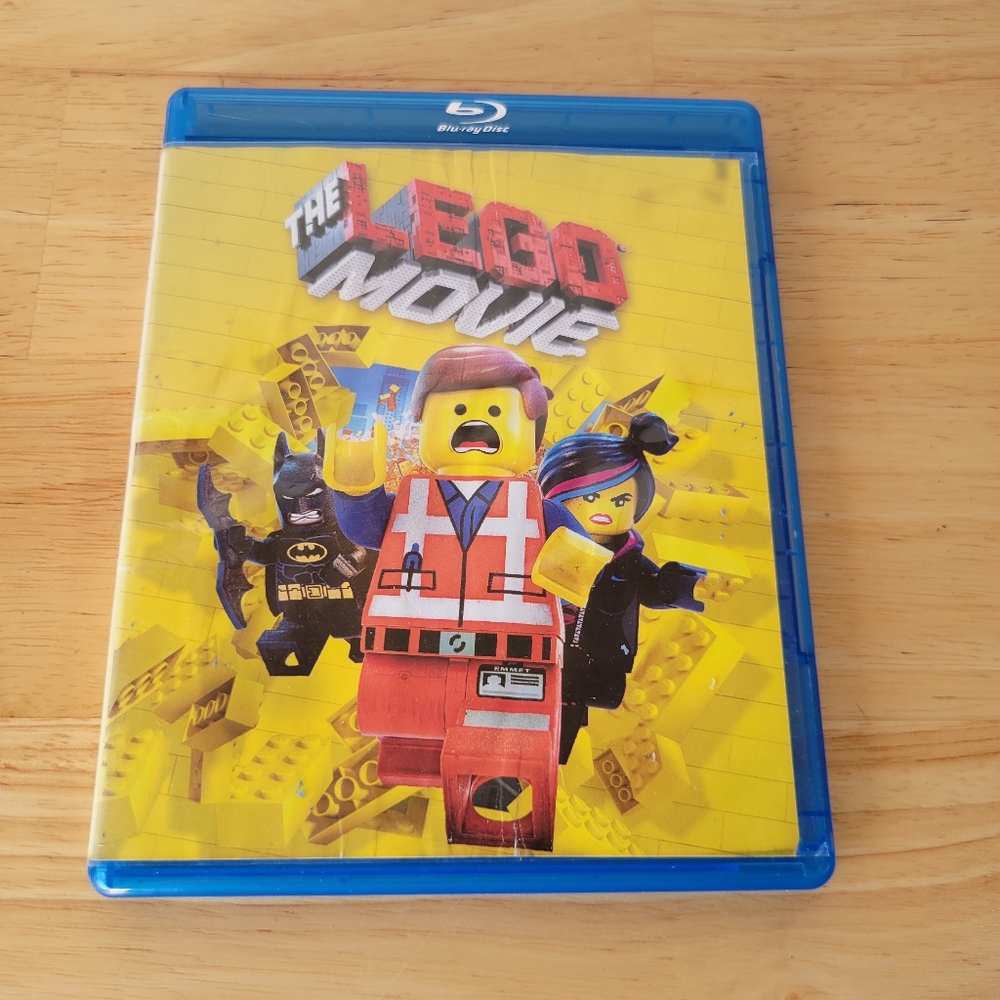 The LEGO Movie Blu-ray and DVD Set Used